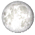 Full Moon, 13 days, 22 hours, 53 minutes in cycle